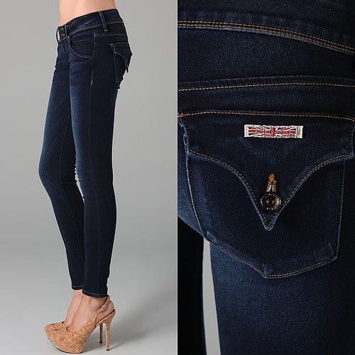 Hudson Collin Flap Pocket Skinny Jeans