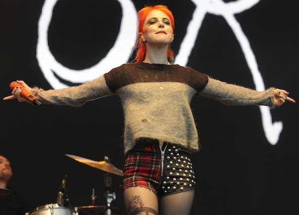 Hayley Williams/Paramore performing on day 3 of BBC Radio 1's Big Weekend in Derry