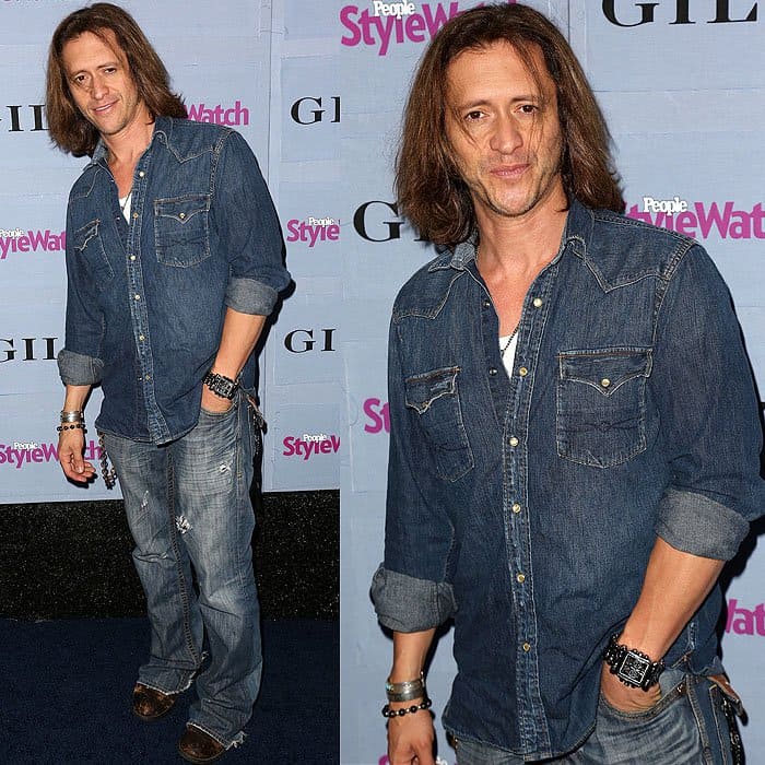 American actor Clifton Collins Jr. at the People StyleWatch 3rd annual Denim Issue party