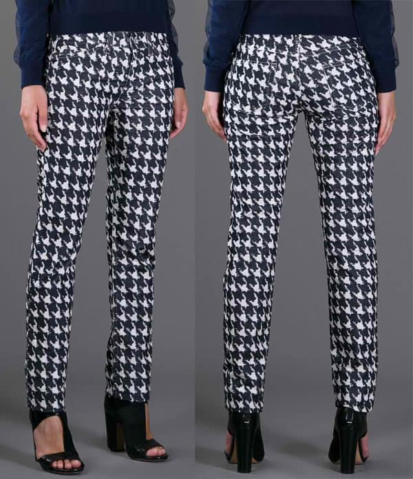 Isabel Marant Étoile LTI Houndstooth Trousers