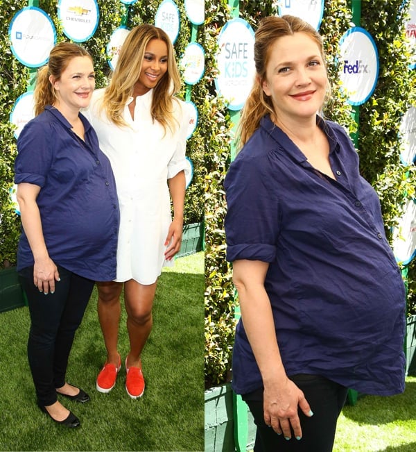 Drew Barrymore and Ciara attend Safe Kids Day