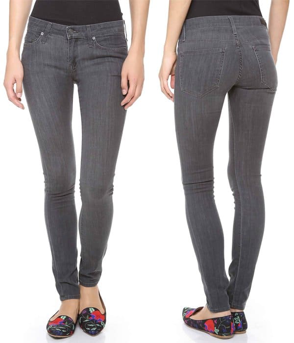 Joie Mid Rise Skinny Jeans