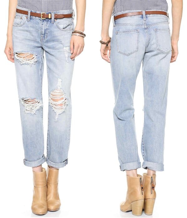 Madewell Destroyed Boy Jeans
