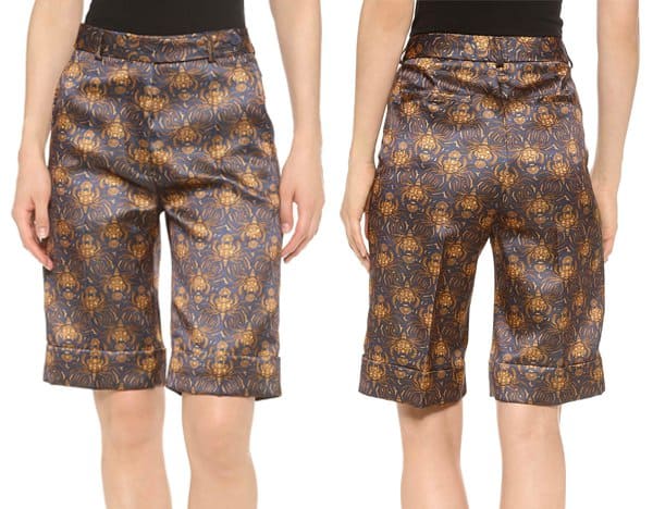 Rochas Printed Shorts