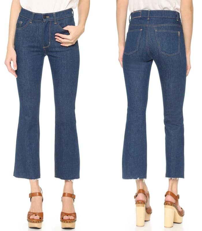 SIWY Emmylou Crop Flare Jeans