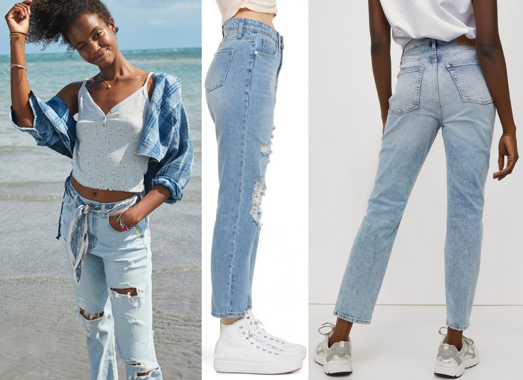 How Are Straight Legs Different From Mom Jeans?