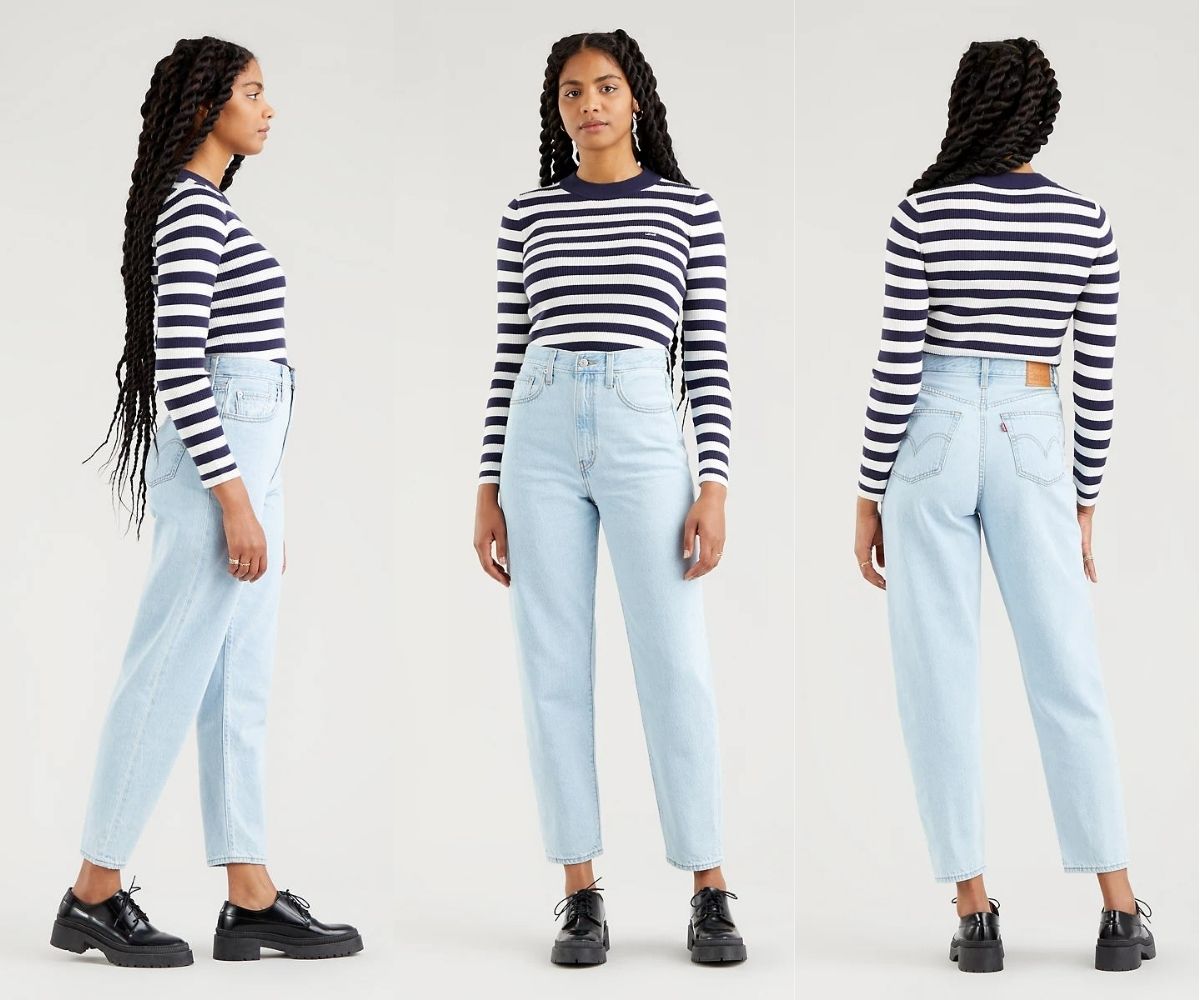 Levis High Loose Taper Jeans – Love is Love