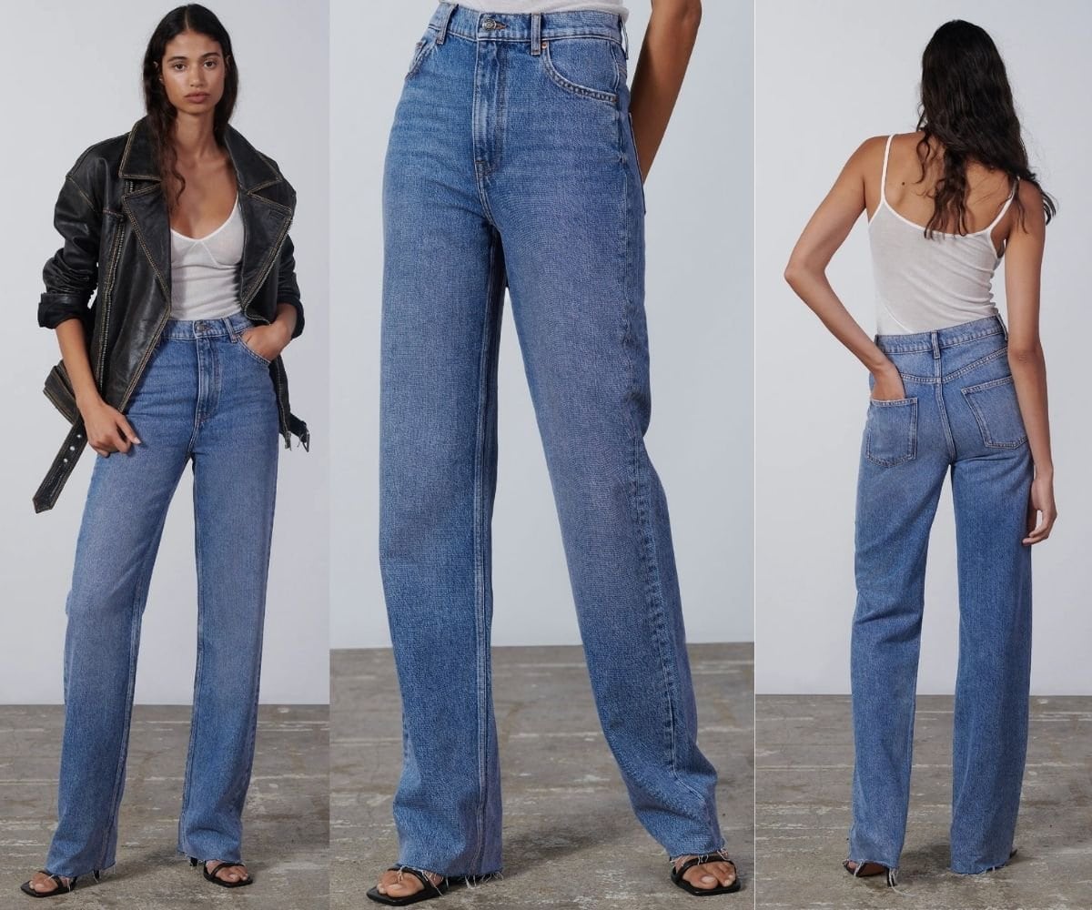 Zara ZW The 90s Full-Length Jeans